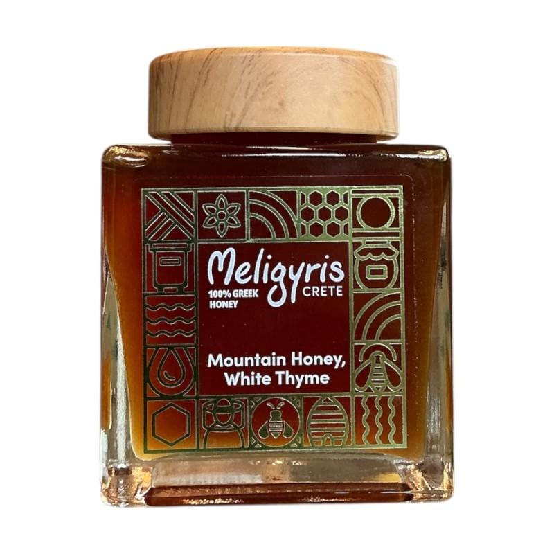 Miel de Thym blanc & Plantes de Crète MELIGYRIS 280 g Miel de Thym blanc & Plantes de Crète MELIGYRIS 280 g