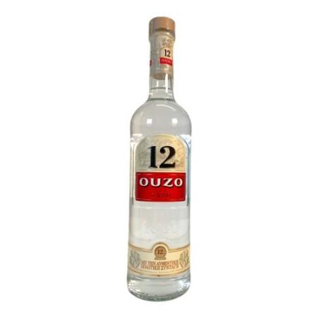 Ouzo 12 apéritif grec anisé 38% vol Ouzo 12 700 ml