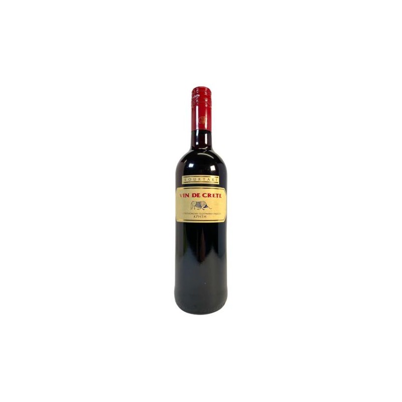 Vin de Crète rouge KOURTAKI 750 ml