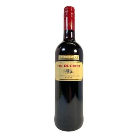 Vin de Crète rouge KOURTAKI 750 ml