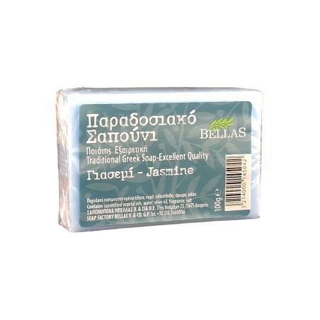 Savon à l'huile d'olive parfumé au jasmin BELLAS 100 g