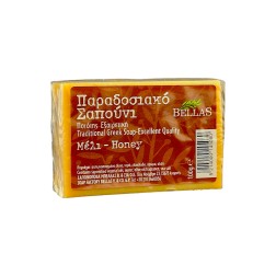 Savon à l'huile d'olive parfumé au miel BELLAS 100 g