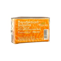 Savon à l'huile d'olive parfumé à l'orange BELLAS 100 g