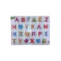 Puzzle en bois à encastrement "ABC" en grec à partir de 3 ans 21.5x29.5 cm