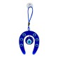 Fer à cheval Porte-Bonheur bleu avec l'oeil grec protecteur 20 cm