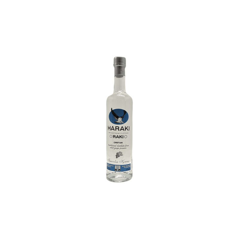 Raki de Crète HARAKI 500 ml bouteille ronde 40% vol