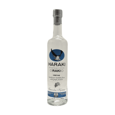 Raki de Crète HARAKI 500 ml bouteille ronde 40% vol