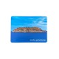 Magnet souvenir de Crète-Grèce "L'île de Spinalonga" 7,4x5,5 cm