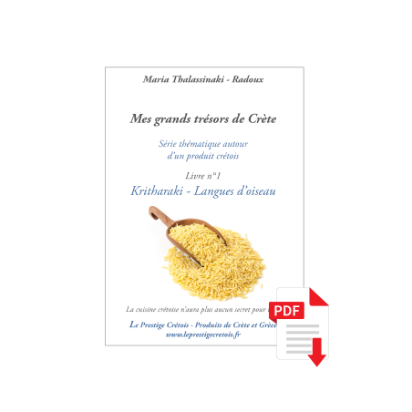 Les Grands Trésors de Crète : Le Livre du Kritharaki en PDF