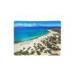 Magnet souvenir de Crète-Grèce, le paradis perdu sur l'île de Chrissi 7,4x5,5 cm Magnet souvenir de Crète-Grèce, le paradis perdu sur l'île de Chrissi 7,4x5,5 cm