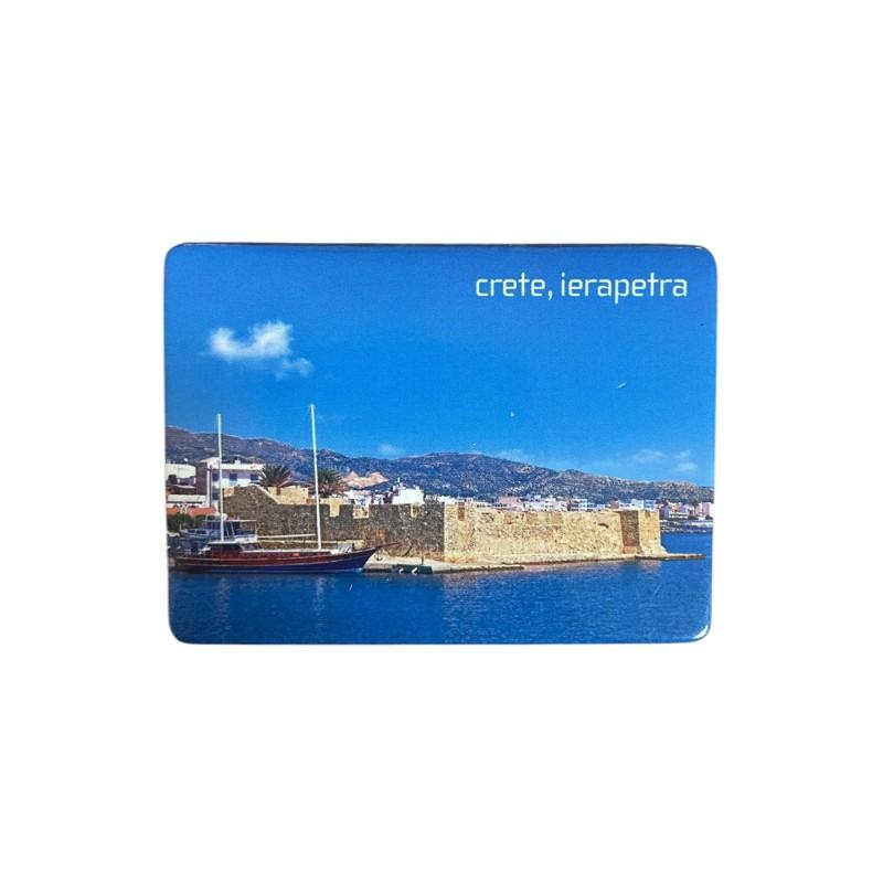 Magnet souvenir de Crète-Grèce "Forteresse vénitienne- Ierapetra" 7,4x5,5 cm Magnet souvenir de Crète-Grèce "Forteresse vénitienne- Ierapetra" 7,4x5,5 cm