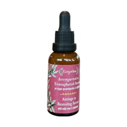 Sérum de yeux à la rose sauvage et labdanum EVERGETIKON 30 ml