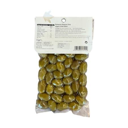 Olives grecques vertes BIO en sous vide PETROMILOS 250 g