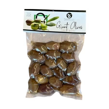 Olives géantes vertes de Grèce PREMIUM CRETE 220 g