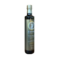 Huile d’olive extra vierge monovariétale Megaritiki ASKRA en bouteille 500 ml