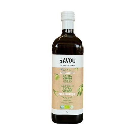 Huile d'olive extra vierge BIO SAVOU BY SAVOUIDAKIS en bouteille 1 l