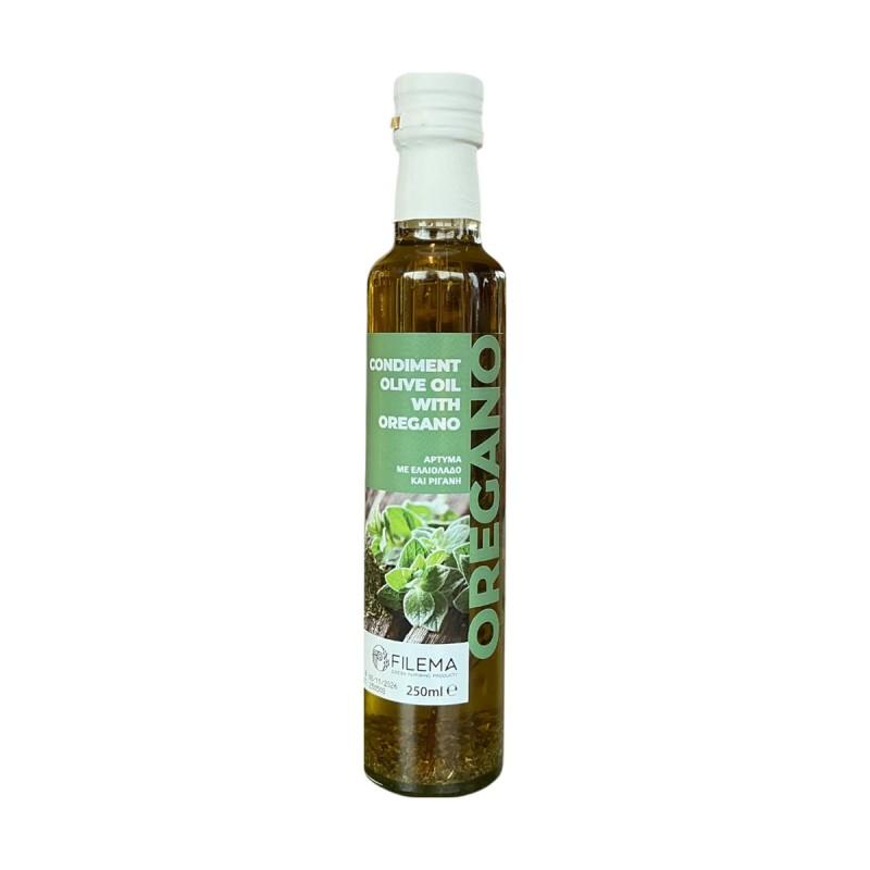 Huile d’olive vierge extra infusée à l'origan SAVOUIDAKIS 250 ml Huile d’olive vierge extra infusée à l'origan SAVOUIDAKIS 250 ml