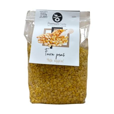 Fava grecque pois cassés jaunes PREMIUM CRETE 500 g