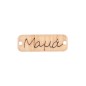 Pendentif rectangle en bois MAMA 'Maman' 3,5x1,2 Pendentif rectangle en bois MAMA 'Maman' 3,5x1,2