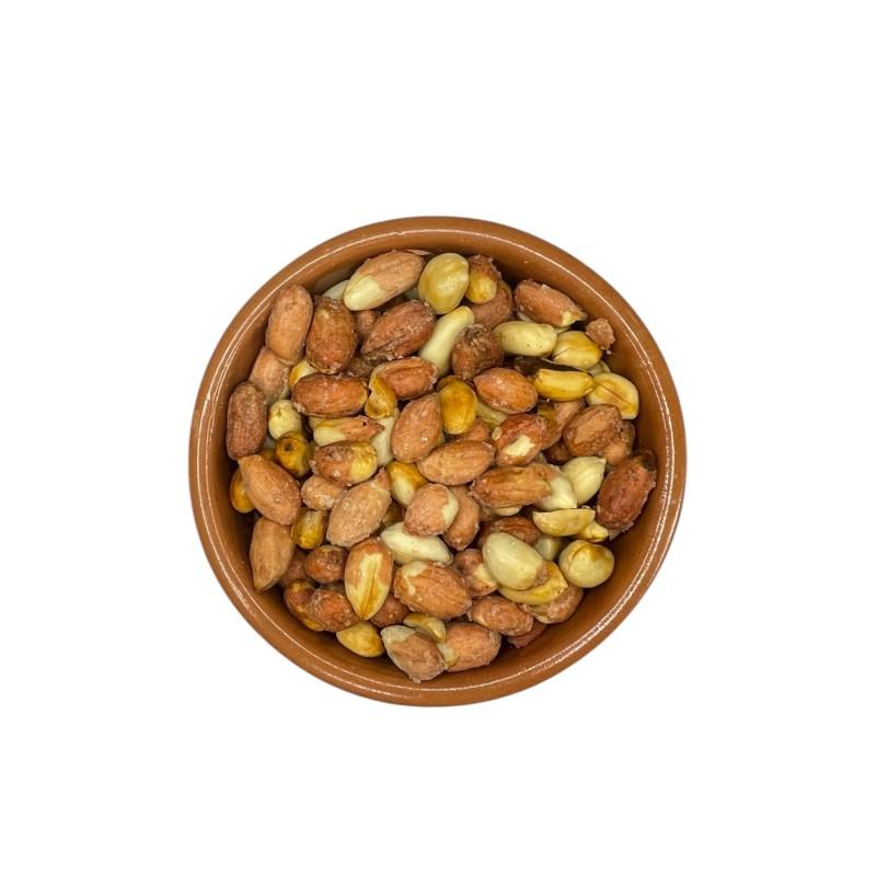 Cacahuètes grillées et salées au sel de Messenie en vrac par 200 g
