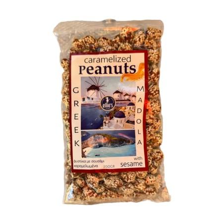Cacahuètes grecques caramélisées au sésame ELLIE 200 g
