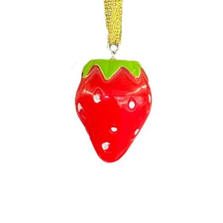 Fraise pendentif DIY 1,8x1,3x2,5 cm