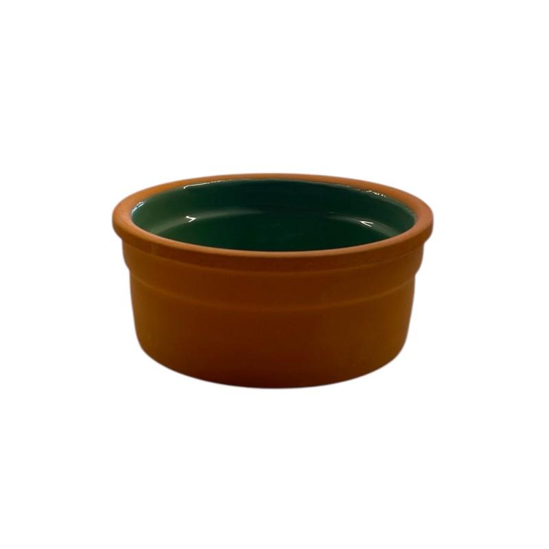 Ramequin en terre cuite vert d'eau ESPIEL 4,5x9,5x9,5 cm Ramequin en terre cuite vert d'eau ESPIEL 4,5x9,5x9,5 cm