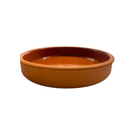 Plat rond en terre cuite émaillé ESPIEL 4x21,5x21,5 cm