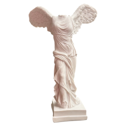 Statue décorative Victoire de Samothrace en polyrésine 23,5 cm