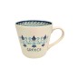 Mug en porcelaine fin à motifs grecs avec décor intérieur et extérieur ANCIENT GREECE 350 ml