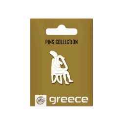 Pin’s statue cycladique – Art des Cyclades - Grèce antique ATP 3 cm