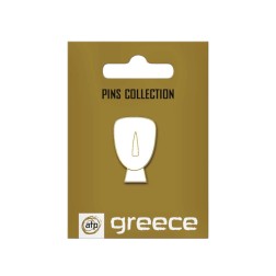 Pin’s idole cycladique – Art des Cyclades - Grèce antique ATP 3 cm