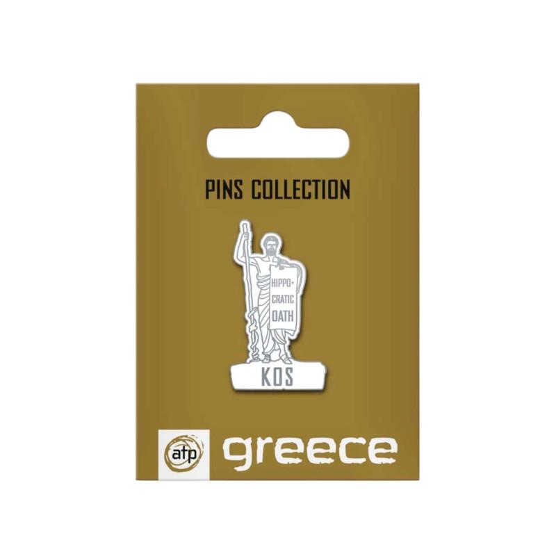 Pin’s Hippocrate de Kos – Médecine grecque antique ATP 3 cm