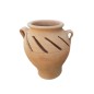 Photophore fotistiko en terre cuite artisanale de Crète grand KRITIKA CERAMICA 30 cmX25cm
