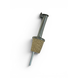 Bouchon doseur huile d'olive liège et inox