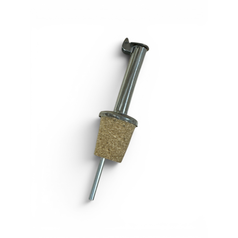Bouchon doseur huile d'olive liège et inox