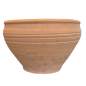 Pot Eri en terre cuite artisanale de Crète KRITIKA CERAMICA 20x30 cm
