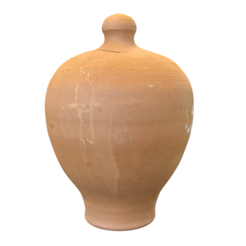 Tirelire Koumbaras crétoise terre cuite Thrapsano KRITIKA CERAMICA 15 cm