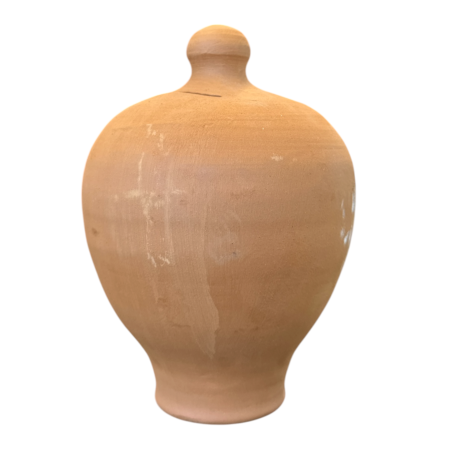 Tirelire Koumbaras crétoise terre cuite Thrapsano KRITIKA CERAMICA 15 cm