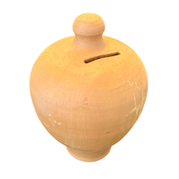 Tirelire Koumbaras crétoise terre cuite Thrapsano KRITIKA CERAMICA 15 cm