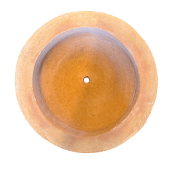 Coupe Lekanidaki crétoise terre cuite Thrapsano KRITIKA CERAMICA 12x42 cm