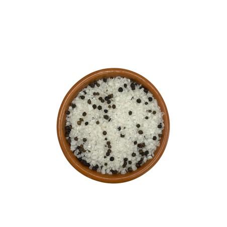 Gros sel au poivre noir en vrac par 100 g