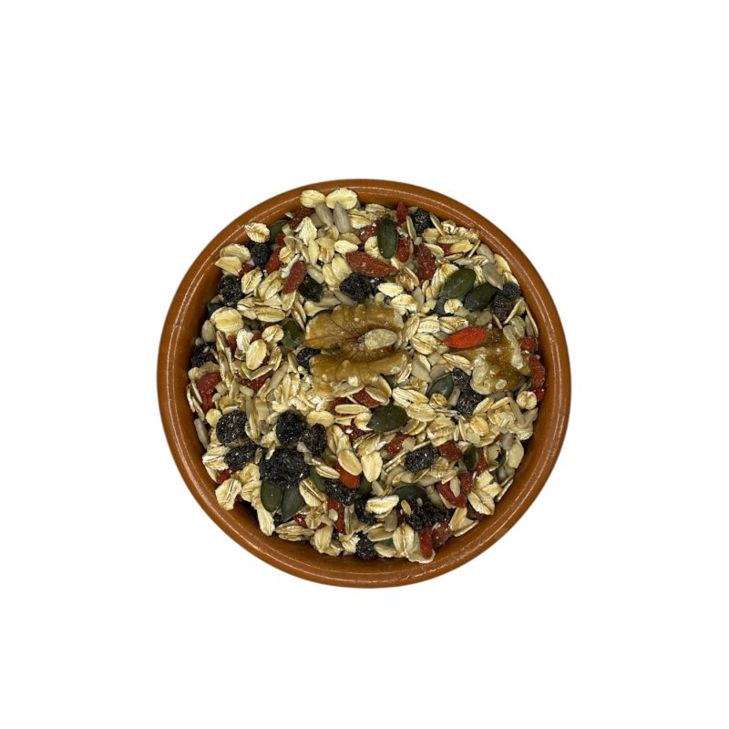 Muesli céréales en vrac par 200g Muesli céréales en vrac par 200g