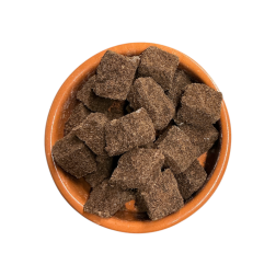 Loukoums à la banane enrobés de biscuit en poudre de Lamia TSIATSOS en vrac par 200 g