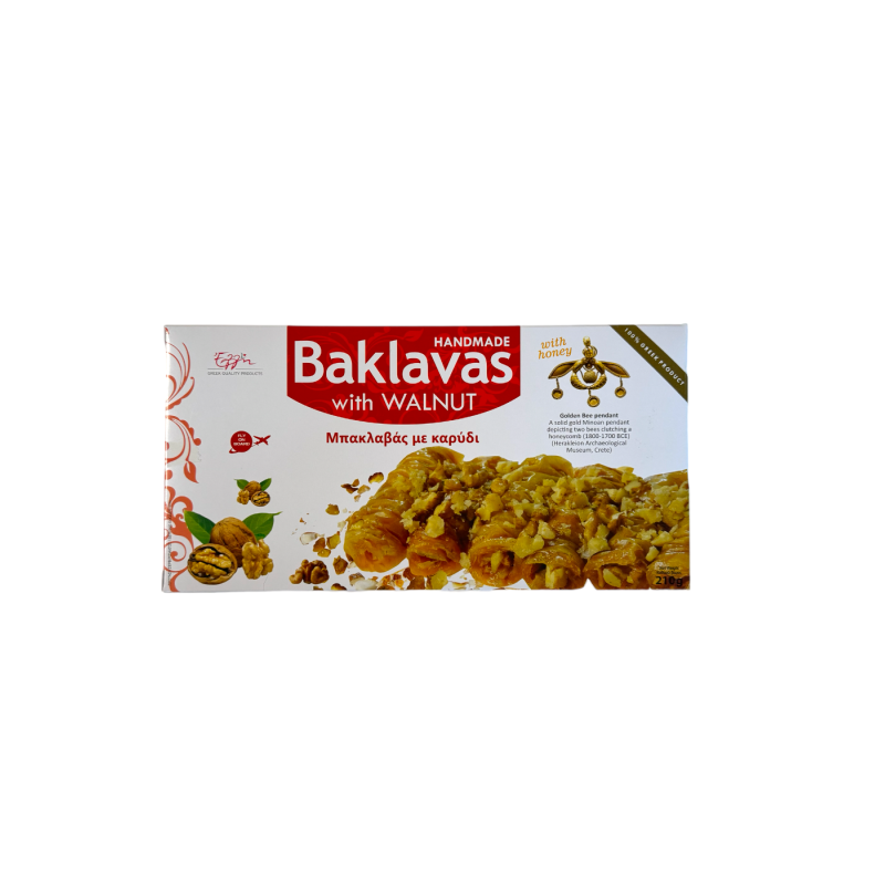 Baklava grec aux noix en 6 poches individuelles ELLIE 210 g Baklava grec aux noix en 6 poches individuelles ELLIE 210 g