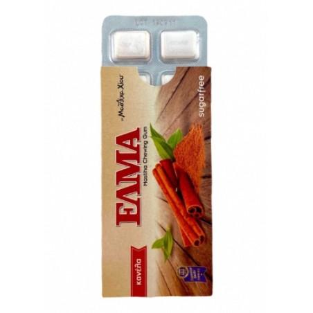 Chewing-gum à la cannelle et au mastic de Chios sans sucre ELMA 13 g