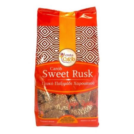 Biscuits sucrés à la caroube - Rusk sweet CRETA CAROB 300 g