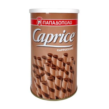 Gaufrettes CAPRICE fourrées au crème cappuccino PAPADOPOULOU 250 g