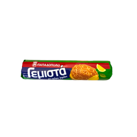 Biscuits fourrés à la crème citronnée PAPADOPOULOU 200 g