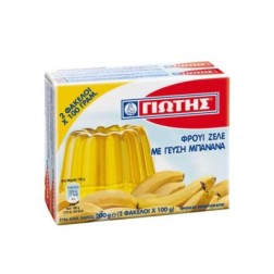 Préparation pour gelée parfumée à la banane JOTIS 200 g (2 sachets de 100 g)